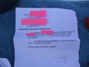 certificat médical certificat médical