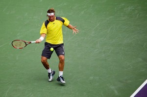 Petits pas de David Nalbandian pour une frappe précise