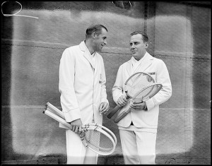 Bill Tilden et Francis Hunter