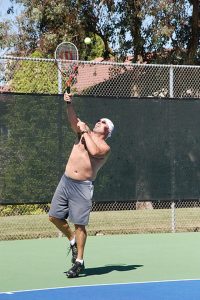 service prise coup droit