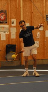 Coup droit Street Tennis