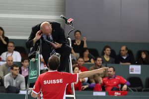 Stan Wawrinka discute ©P.BOPPE