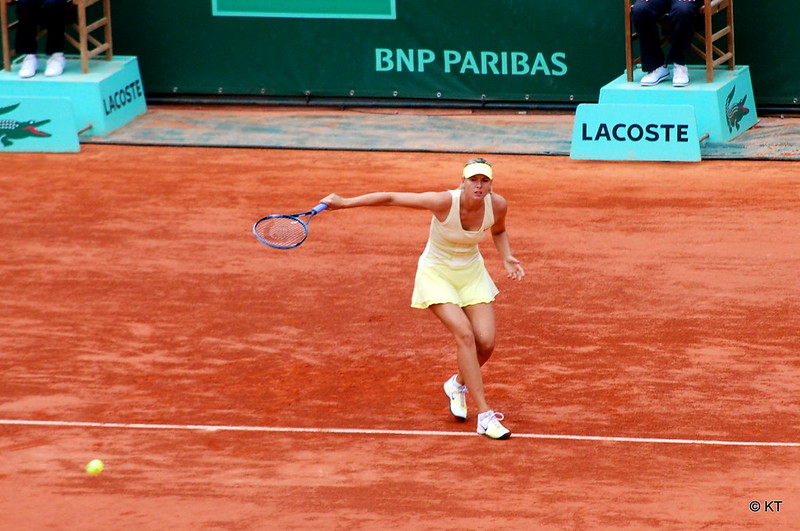 slice revers Sharapova
